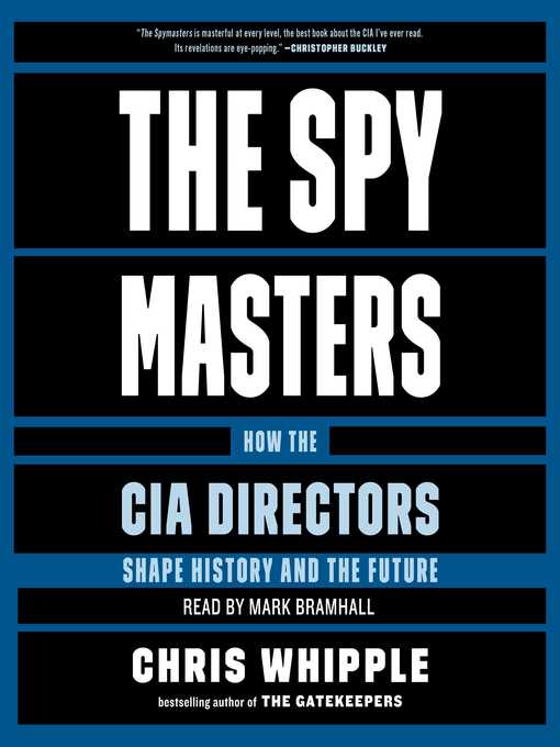 Title details for The Spymasters by Chris Whipple - Available